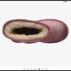 Ugg Kids Ugg Fluff Glitter Ballet Flat Ugg Ballet 2025